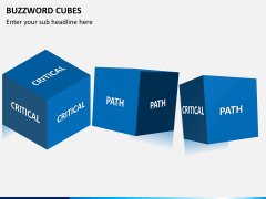 Buzzword cubes PPT slide 8