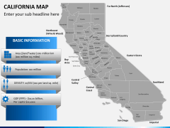 California map PPT slide 13