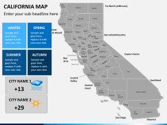 California map PPT slide 14