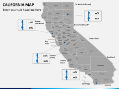 California map PPT slide 15