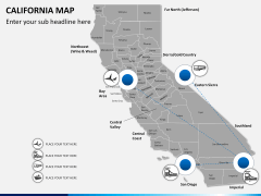 California map PPT slide 5