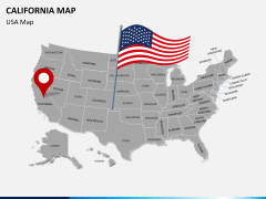California map PPT slide 7