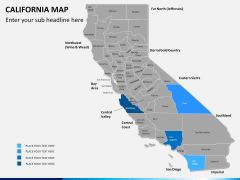 California map PPT slide 9