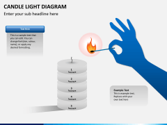 Candle light PPT slide 1