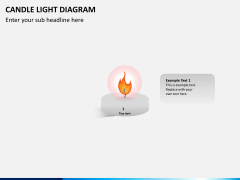 Candle light PPT slide 6