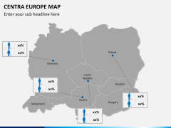 Central europe map PPT slide 17