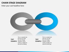 Chain stage diagram PPT slide 7