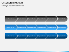 Chevron diagram PPT slide 5