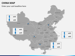 China map PPT slide 20