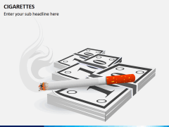 Cigarettes PPT slide 1