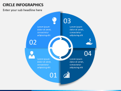 Circle Infographics PPT slide 1