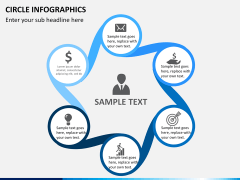 Circle Infographics PPT slide 10