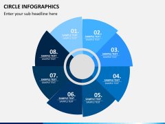 Circle Infographics PPT slide 14