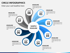 Circle Infographics PPT slide 15