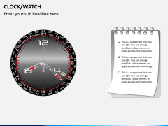 Clock / watch PPT slide 12