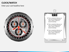 Clock / watch PPT slide 13