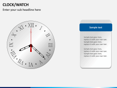 Clock / watch PPT slide 15