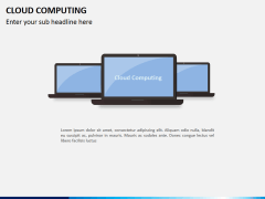 Cloud computing PPT slide 1