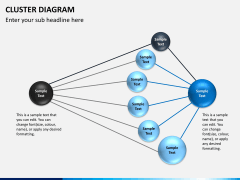 Cluster diagram PPT slide 10
