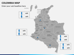 Colombia map PPT slide 12
