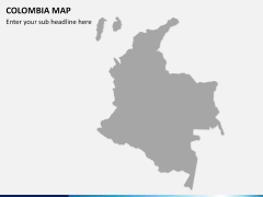 Colombia map PPT slide 6