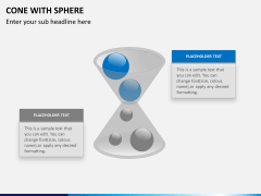 Cone with sphere PPT slide 5