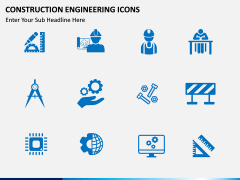 Construction Engineering Icons for PowerPoint and Google Slides - PPT ...
