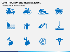 Construction Engineering Icons PPT slide 6