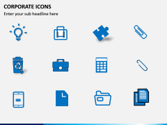 Corporate Icons PPT slide 10