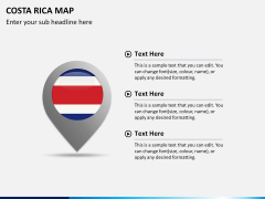 Costa Rica Map PPT slide 14