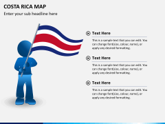 Costa Rica Map PPT slide 15