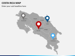 Costa Rica Map PPT slide 4