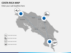 Costa Rica Map PPT slide 5