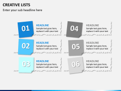 Lists and options bundle PPT slide 2