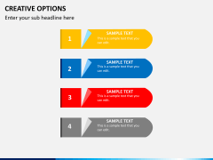 Creative options PPT slide 7