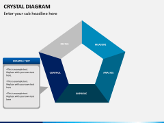 Crystal diagram PPT slide 7