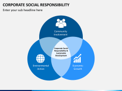 Corporate Social Responsibility Free PPT slide 1