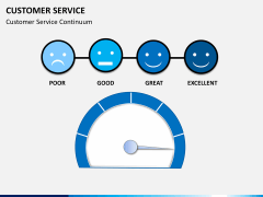 Customer service PPT slide 1