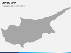 Cyprus map PPT slide 8