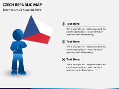 Czech republic map PPT slide 18