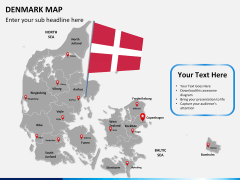 Denmark map PPT slide 20