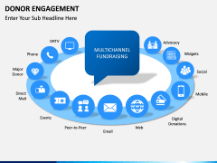 Donor engagement PPT slide 2