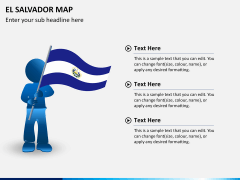 El Salvador map PPT slide 19