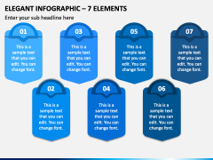 Elegant Infographic - 7 Elements PPT Slide 2
