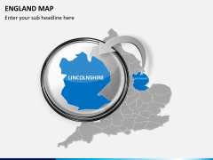 England map PPT slide 15