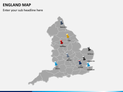 England map PPT slide 2