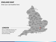 England map PPT slide 22