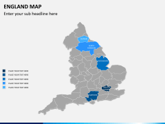 England map PPT slide 7