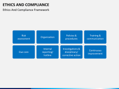 Ethics and compliance PPT slide 7