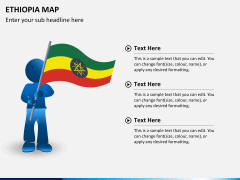 Ethiopia map PPT slide 21